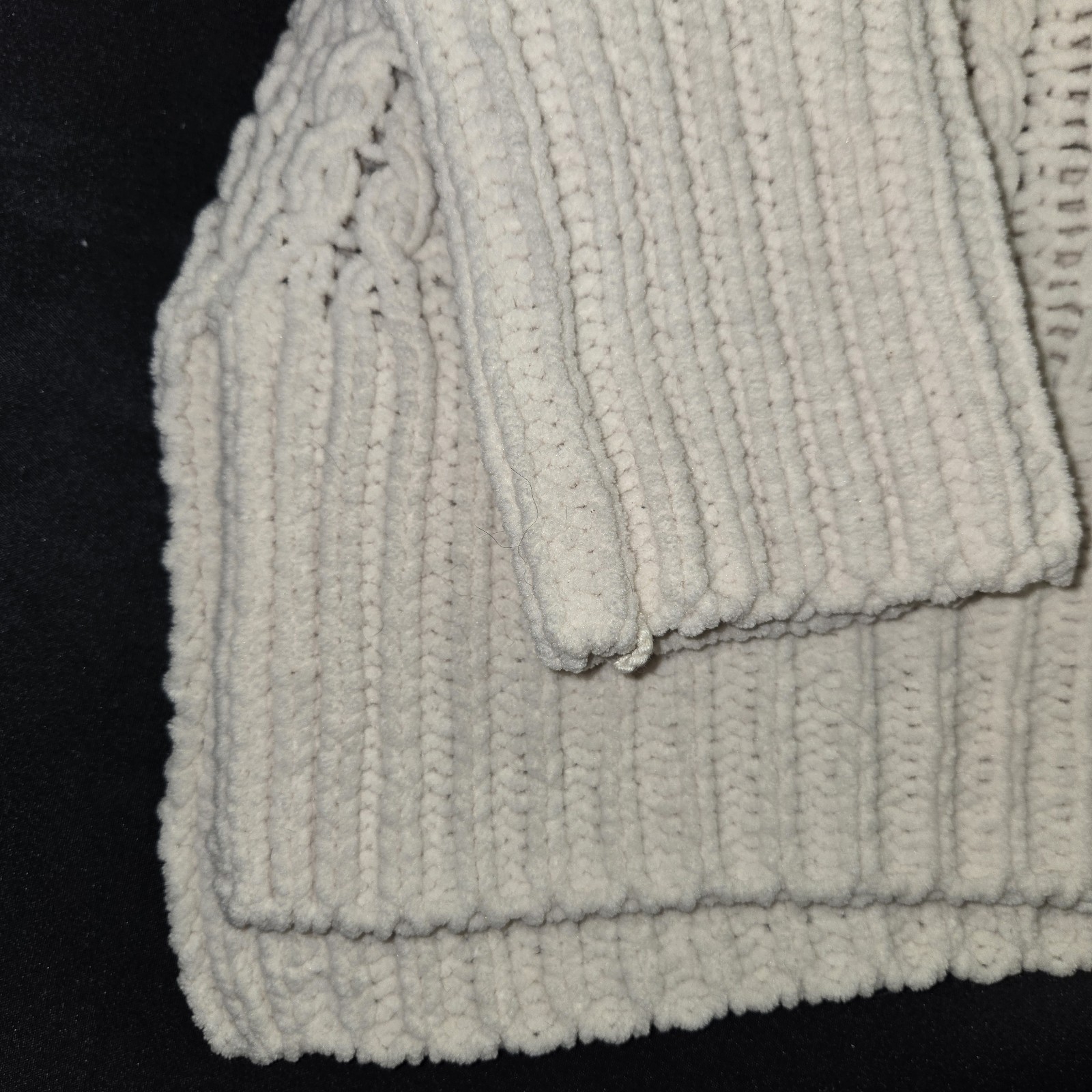 Aerie Cream Chunky Knit 1/4 Zip Sweater Size M Item image 4