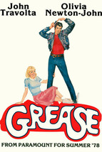 Grease Olivia Newton-John Travolta 24x30 Poster classic artwork - £22.82 GBP