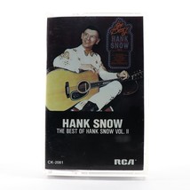 The Best of Hank Snow Vol. II 2 (Cassette Tape, 1972, RCA/BMG) CK-2081 TESTED - £16.83 GBP