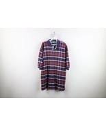 Vintage 90s Tommy Hilfiger Golf Mens XL Faded Spell Out Rainbow Plaid Po... - $60.86 CAD