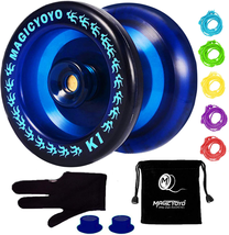 Responsive YoYo K1-Plus With Yoyo Sack 5 Strings And Glove Gift Blue NEW - £16.19 GBP