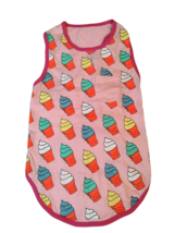 Hotel Doggy Pink Ice Cream Cone Tank (Pet, Dog) Large New without Tags - £6.64 GBP