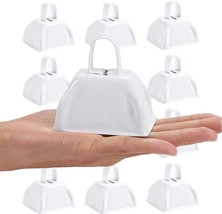 Metal Cowbell Noisemaker Cheering Bell, New Years, Classroom,, Pack) (White). - £34.57 GBP