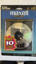 Maxell 190048 CD-340 Laser Lens Cleaner - For Compact Disc, DVD - Game C... - $12.82
