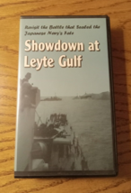 VHS: Showdown At Leyte Gulf: WWII documentary rare Japan Navy - £3.90 GBP