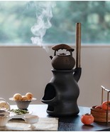 Coarse pottery observation furnace Dual use charcoal stove and firewood ... - $526.18 CAD