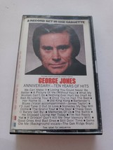 George Jones Anniversary - Ten Years Of Hits Cassette - £27.59 GBP