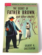 G.K. Chesterton Secret Of Father Brown 1948 1st Popular Library Vintage Pb - £15.72 GBP