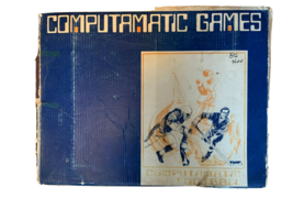 Vintage 1970 Compumatic Football Game Electronic: UNTESTED-FOR PARTS OR ... - $7.91