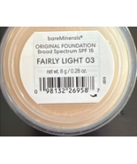 BareMinerals Original SPF 15 Foundation - FAIRLY LIGHT very fair warm sk... - $39.63 CAD