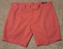 Polo Ralph Lauren Salmon Red/Pink Chino Shorts Mens 42 - 9&quot; INSEAM - $17.46