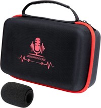Shure Sm7B Usb Condenser Microphone Compatible Mic Case Hard Carrying Case With - £27.15 GBP