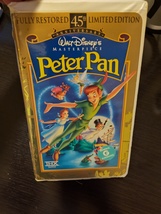 Peter Pan VHS Disney Movie Limited Edition - £31.07 GBP