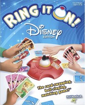 Ring It On Disney Edition Card Swapping Bell Ringing Matching Game NEW - $13.29