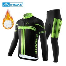 INBIKE 2021 Winter Thermal Fleece Cycling Clothing Pro Bike Clothes Wear MTB Jer - £63.98 GBP