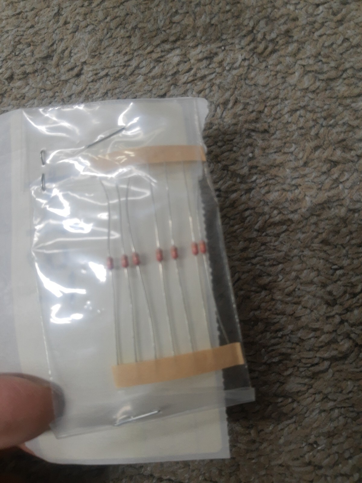 NEW LOT of 7 Panasonic Dale Carbon Film Resistors 22K 1/4W 5% # ERD-S2TJ223V Item image 2