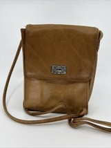 Fossil Small Flap Over Crossbody Brown Genuine Leather 8x6x1.5” - $280.82 MXN