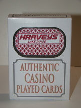 HARVEYS - LAKE TAHOE - AUTHENTIC CASINO PLAYED CARDS - £7.98 GBP