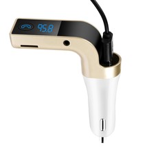 Car FM Transmitter Wireless Hands-free LED MP3 Player Radio Adapter USB ... - £16.77 GBP