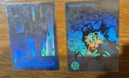 Swamp Thing 1993 Skybox Lois Lane Clark Kent 1991 Hologram Cards - £7.89 GBP