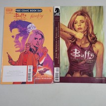 Buffy the Vampire Comic Book Lot Slayer Firefly #1 and Season 8 Issue #5 - £9.82 GBP