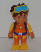 Mattel Nickelodeon Go Diego Go 4&quot; Scuba Diving figure Toy Cake Topper - £7.69 GBP