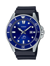 Casio Men's Diver Black Resin Strap Quartz Watch - $126.49