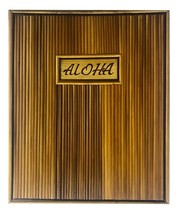Hawaiian Aloha Bamboo Portfolio Photo Frame (Two Sizes) - $19.99+