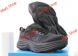 Hoka One One Bondi 8 Sneakers Women Size 7 US  1127953-BBLC Sport Gym At... - $149.54 CAD