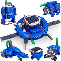 STEM 6 in 1 Education Solar Power Robots Toys for Boys Age 8 12 Science ... - $67.48