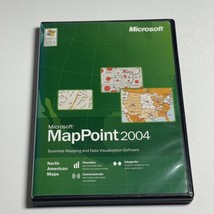 Microsoft MapPoint 2004 - North America Maps  - £10.79 GBP