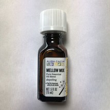 Aura Cacia Mellow Mix Pure Essential Oil Blend .5 fl oz (15mL) Dispeling - £6.17 GBP