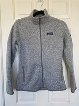 Patagonia Better Sweater Full Zip Fleece Jacket Heathered Gray Women&#39;s Small - £30.28 GBP