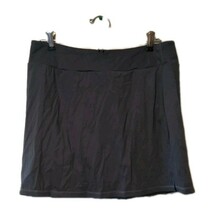 Lou Keith Tennis Skort Skirt Active  Black Stretch  Size XLarge - $16.69