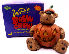 Kathleen Kelly Critter Factory “Witch’s Brew Crew” Pumpkin Bear Item No.... - $19.54