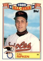 1990 Topps Glossy All-Stars #16 Cal Ripken Baltimore Orioles - £2.39 GBP