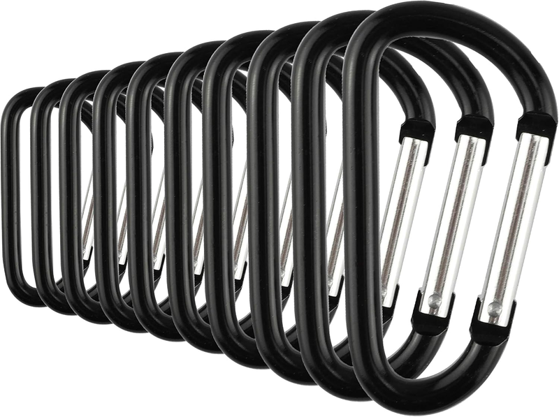 SWATOM Aluminum Carabiner Clip Snap Hook Keyring 1.5/1.9/2.2/2.4/2.8 Inch Carabi Item image 9