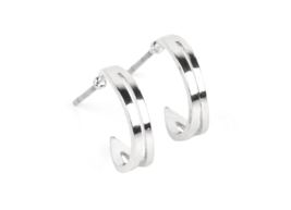 Paparazzi Smallest of Them All Silver Post Earrings - New - £3.59 GBP