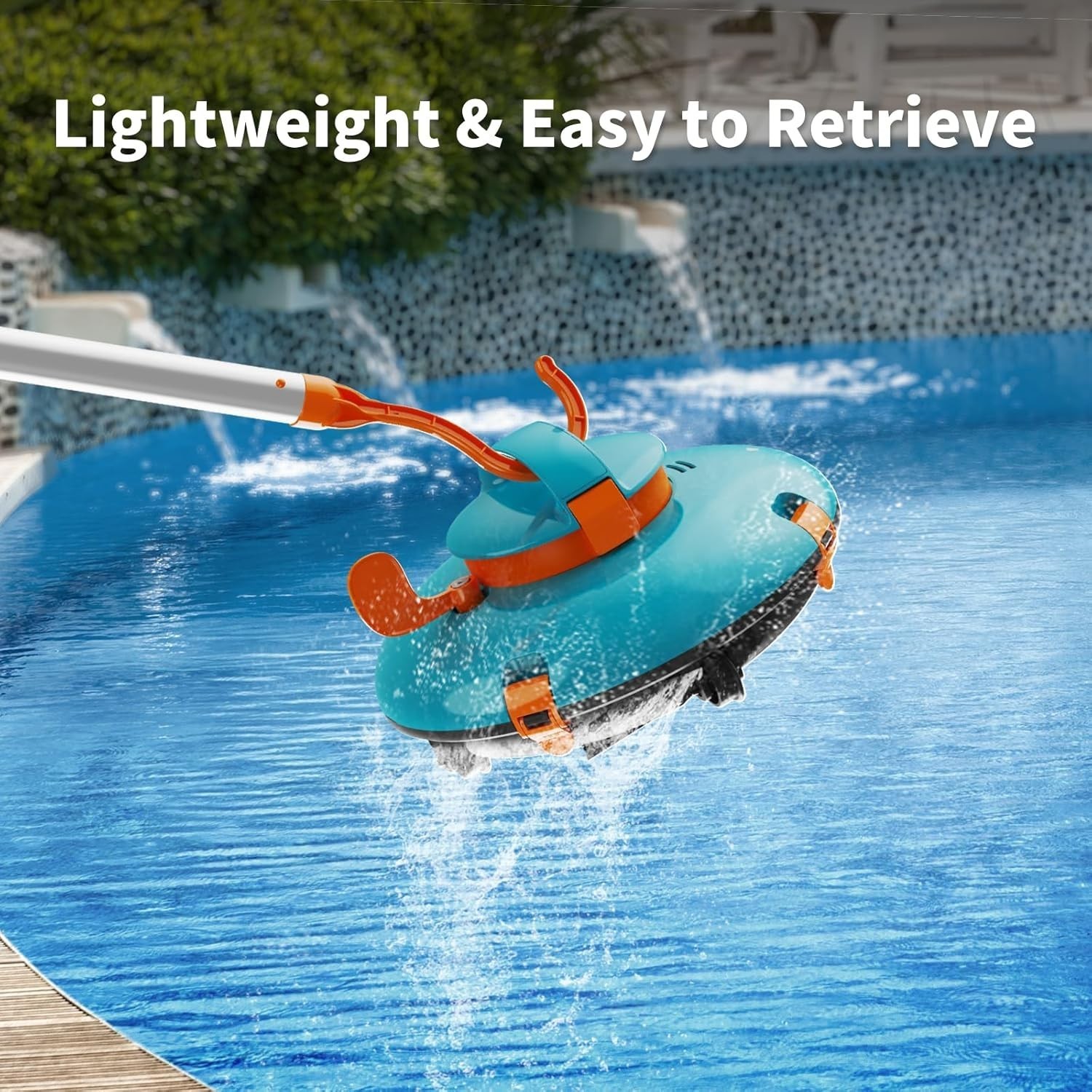 LVKE L1 Cordless Robotic Pool Cleaner, Pool Vacuum for Above Ground Pools Item image 5