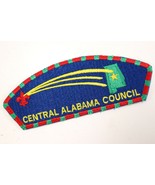 Vintage Central Alabama Council Green Red Border Boy Scouts America Flap... - $193.67 MXN