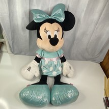 Disney Minnie Mouse 36&quot; Jumbo Stuffed Animal Plush Toy, Blue Dress - £41.94 GBP