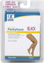Quality Choice Pantyhose, Sheer Support, Closed Toe, 8-15mmHg (Size: Tal... - $24.25