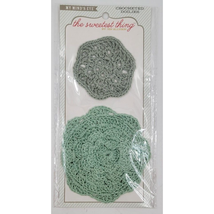 My Minds Eye Lace Crochet Doilies Green for Scrapbooking Arts &amp; Crafts S... - $7.00