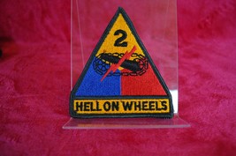 US Army 2nd Armor Division - Hell on Wheels Patch - £15.46 GBP