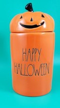 Rae Dunn   Happy Halloween   Pumpkin Latte Scented Candle 13.2 Ounces - $19.79