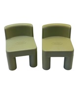 Little Tikes Blue Dollhouse Furniture Chairs Set Of 2 - $10.77 CAD