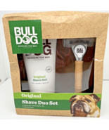 BullDog Skincare For Men Original Shave Duo Set Bamboo Razor + Shave Gel... - £11.51 GBP