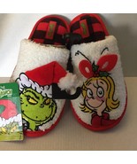 NEW Grinch Family Scuff Slippers - Little Kid&#39;s Size 13-1 - $333.41 MXN