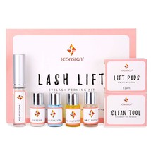 Iconsign Lash lift Kit Professional Eyelash Perm Kit,Lash Curling Semi-Permanent - £14.32 GBP