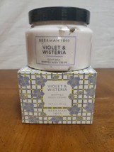 Beekman 1802 VIOLET &amp; WISTERIA Goat Milk Body Whipped Cream 16 oz New in Box - £26.54 GBP